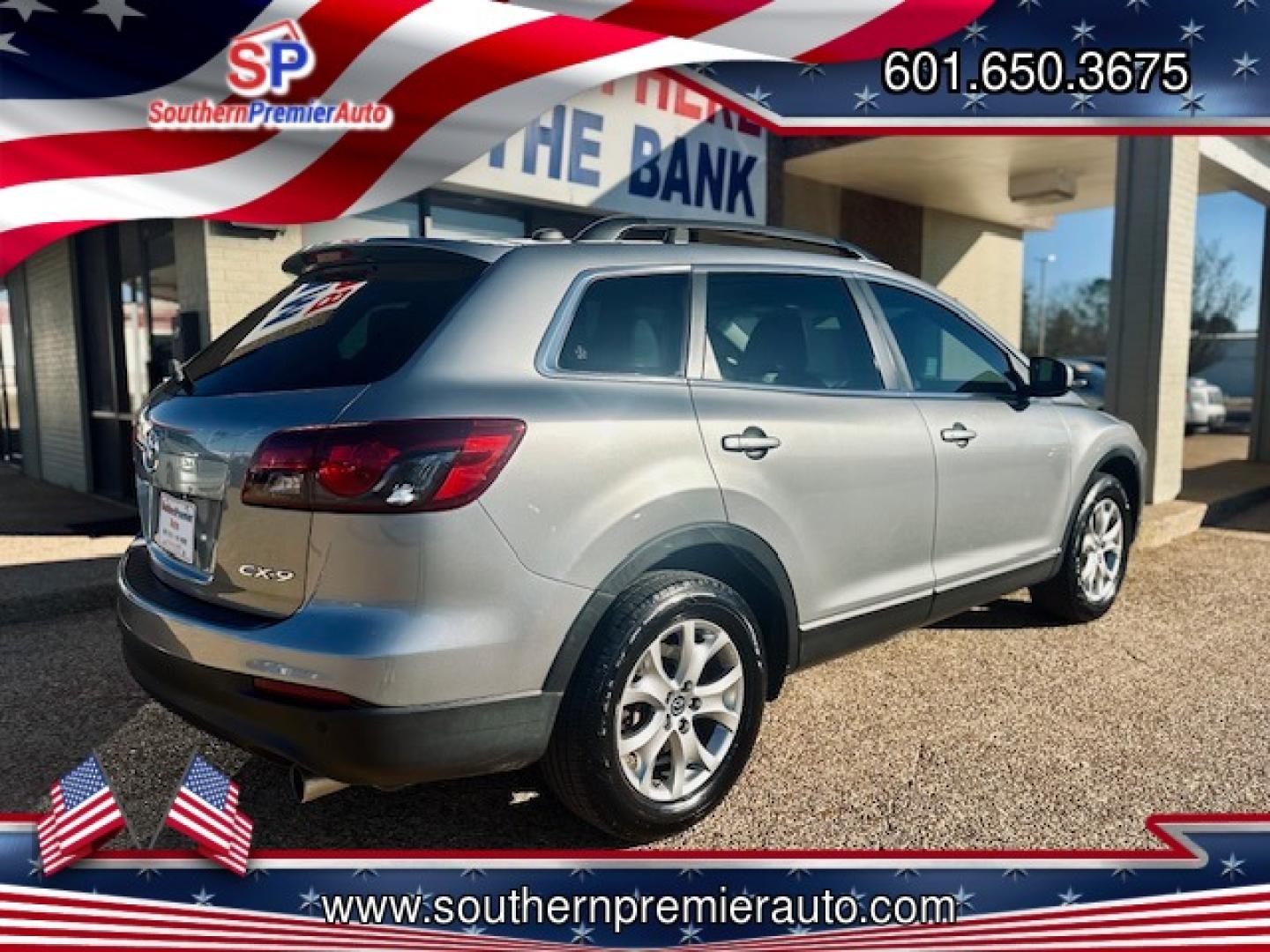 2014 SILVER MAZDA CX-9 TOURING (JM3TB2CA0E0) , located at 922 W. Beacon St., Philadelphia, MS, 39350, (601) 650-3675, 32.770447, -89.127151 - Photo#5